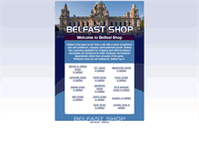 Tablet Screenshot of belfastshop.co.uk